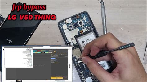 lg v50 thinq frp bypass.